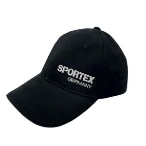 Šiltovka SPORTEX s logom - čierna